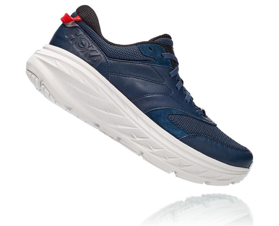 Hoka One One Løbesko Dame - Bondi L - Mørkeblå/Hvide - 514987JDC